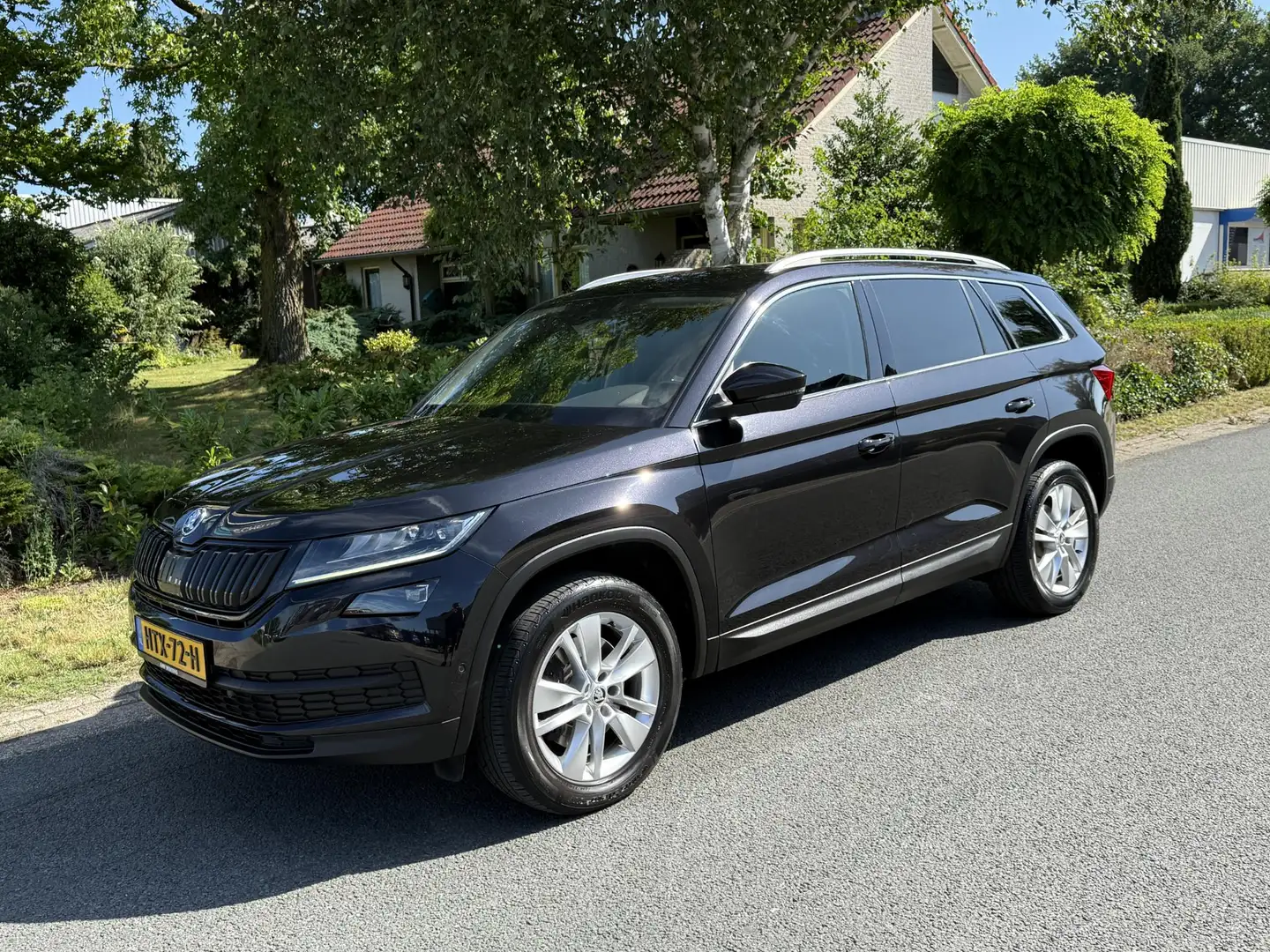 Skoda Kodiaq 2.0 TSI 180PK DSG 4x4 Style•Leder Zwart - 1