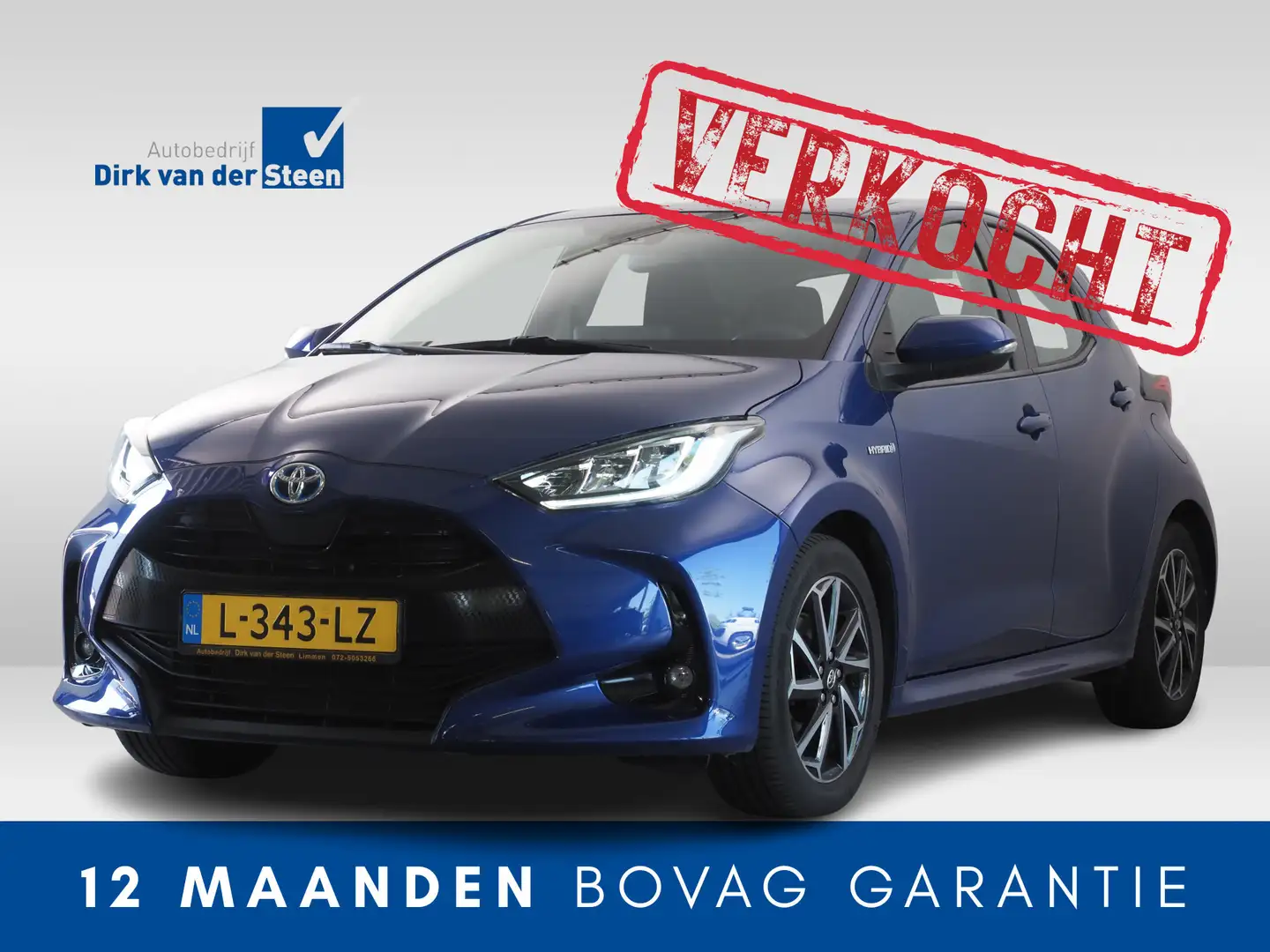 Toyota Yaris 1.5 Hybrid Dynamic | Achteruitrijcamera | Apple Ca Blauw - 1