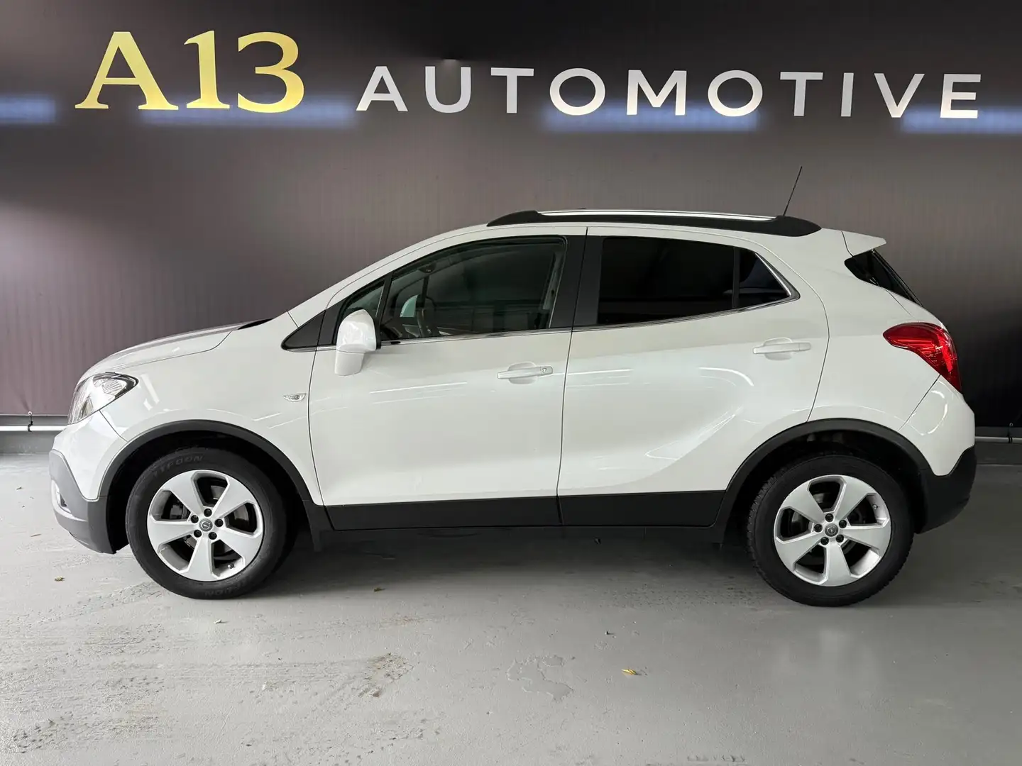 Opel Mokka 1.4 Turbo Cosmo leer dak navi camera automaat 2016 Blanc - 2