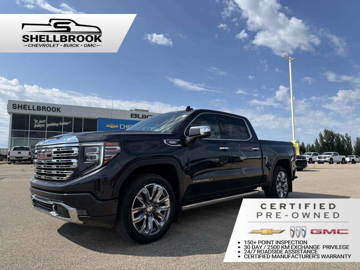 2023 GMC Sierra 1500 Denali | Duramax 3.0L Turbo-Diesel | F&R Leather H
