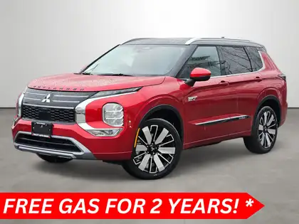 Red 2026 Mitsubishi Outlander Hybrid Plug-in SUV / Crossover 1-Speed Automatic