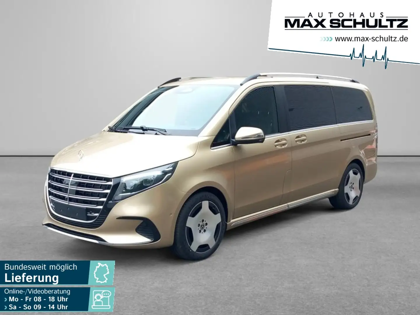Mercedes-Benz V 300 d Exclusive lang Panorama*AHK*Airmatic*LED Gold - 1