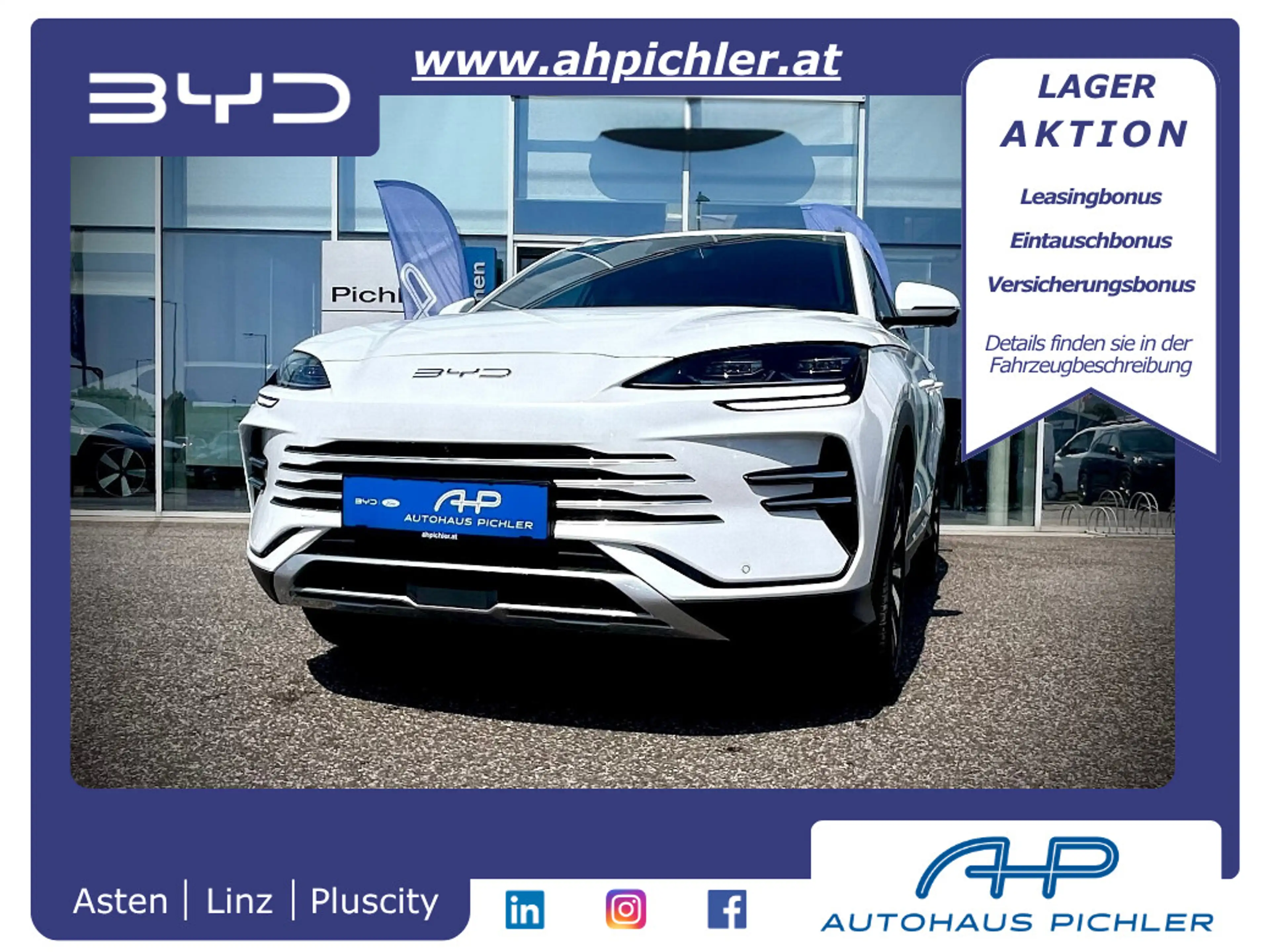 BYD Seal U DM-i PHEV 18,3kWh AWD Design LEASING AKTION