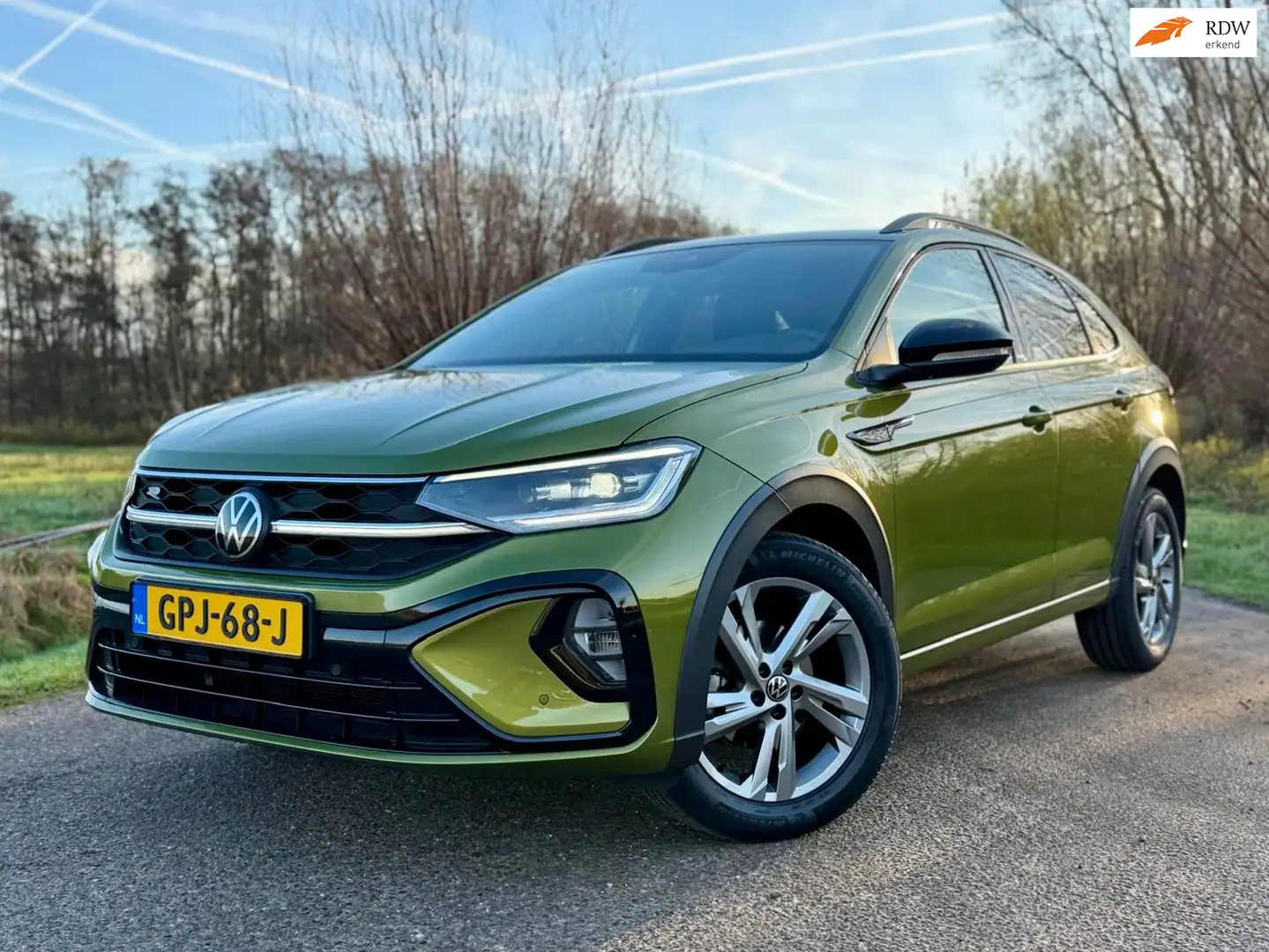 Volkswagen Taigo 1.0 TSI R-Line Business IQ LED Automaat Clima Came Grün - 1