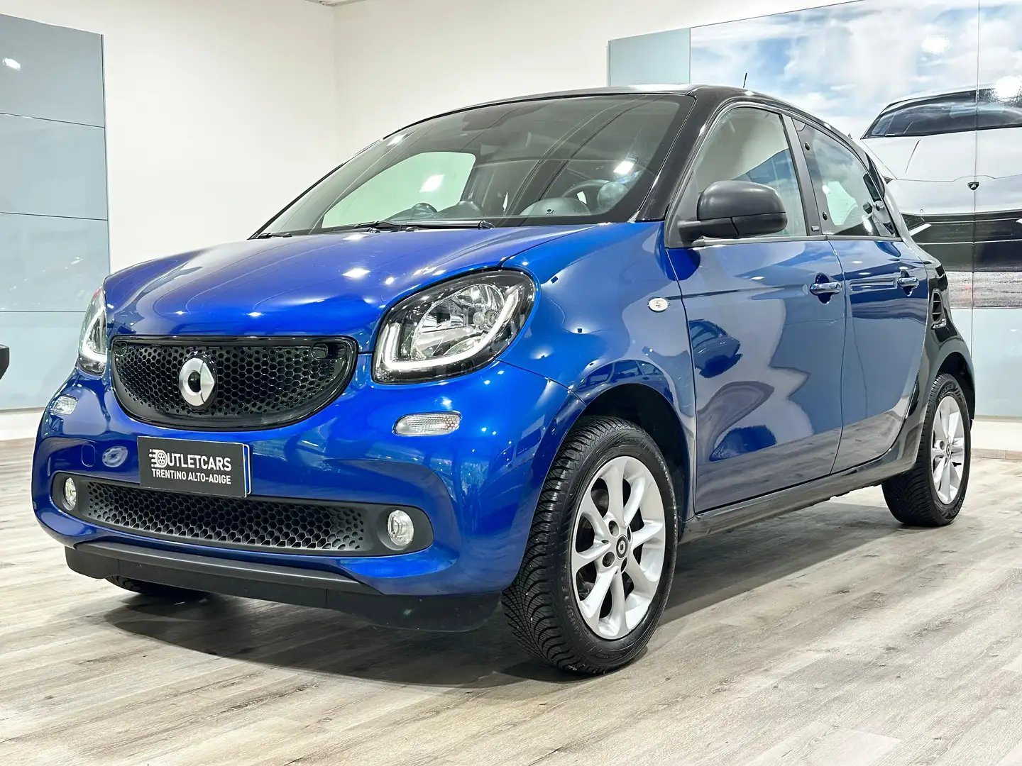smart forFour forFour 1.0 Passion my18 71cv Tetto apribile 2019 Blu/Azzurro - 1