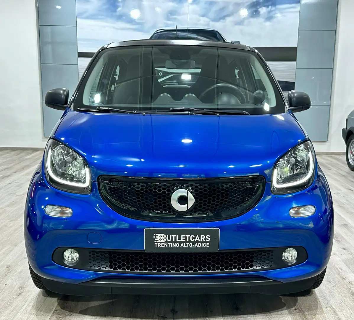 smart forFour forFour 1.0 Passion my18 71cv Tetto apribile 2019 Blu/Azzurro - 2