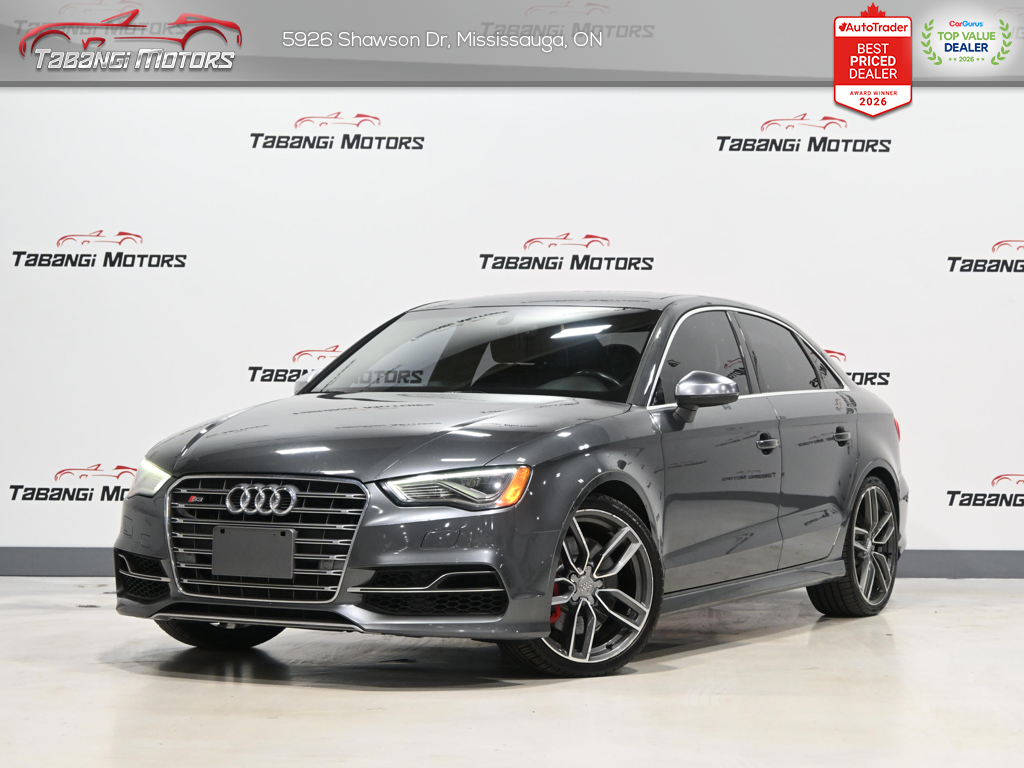 Audi 2016 Audi S3 Technik B&O Seats