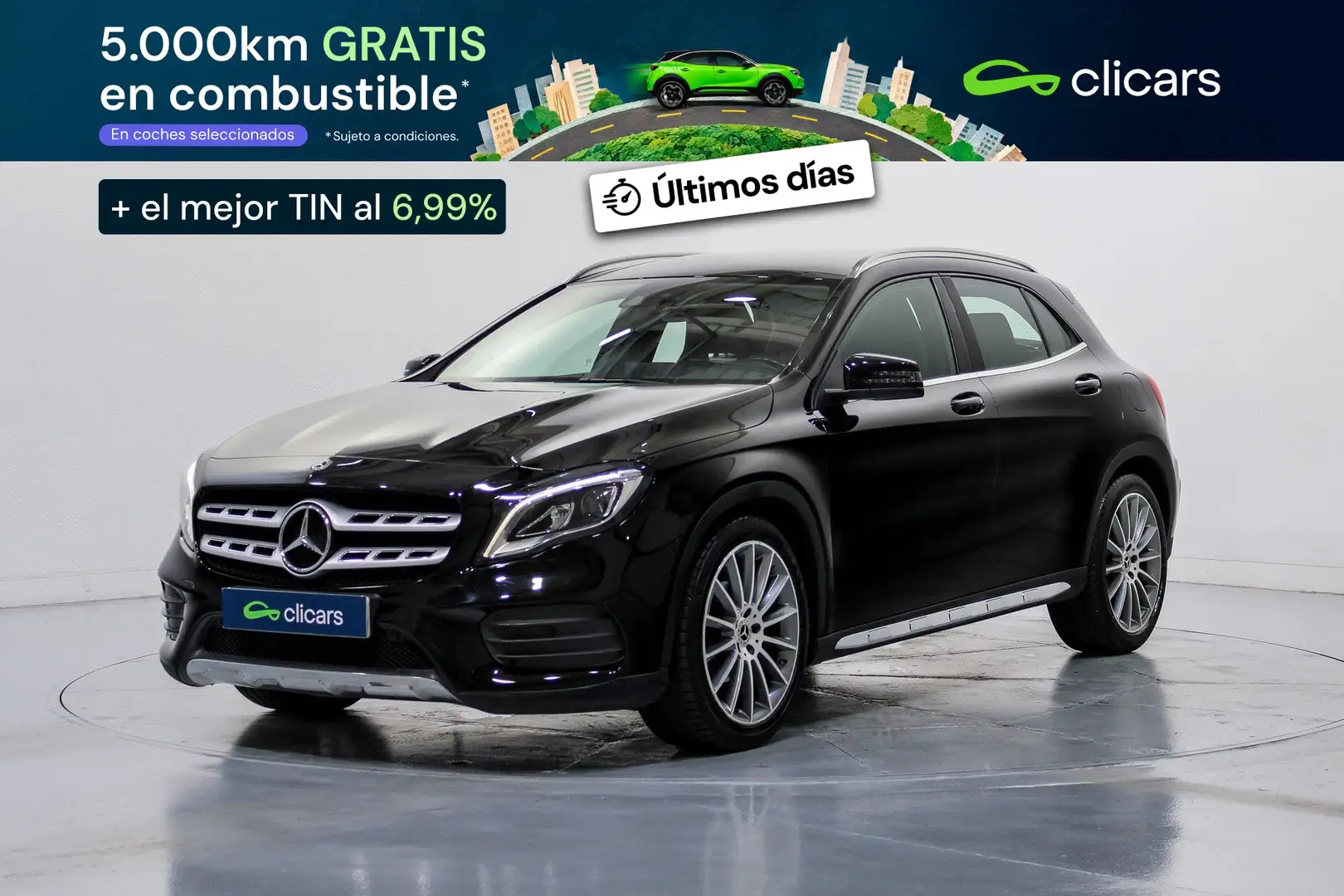 Mercedes-Benz GLA 200 7G-DCT Negro - 1