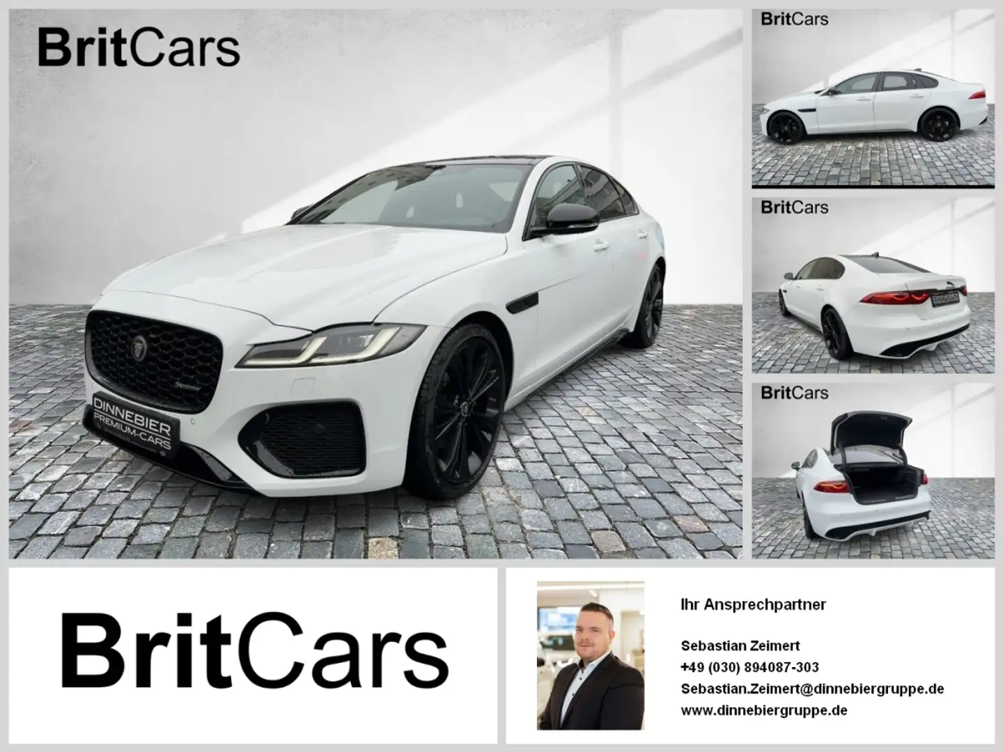 Jaguar XF Diesel D200 R-Dynamic SE WinterPak,Pano,20'' Wit - 1