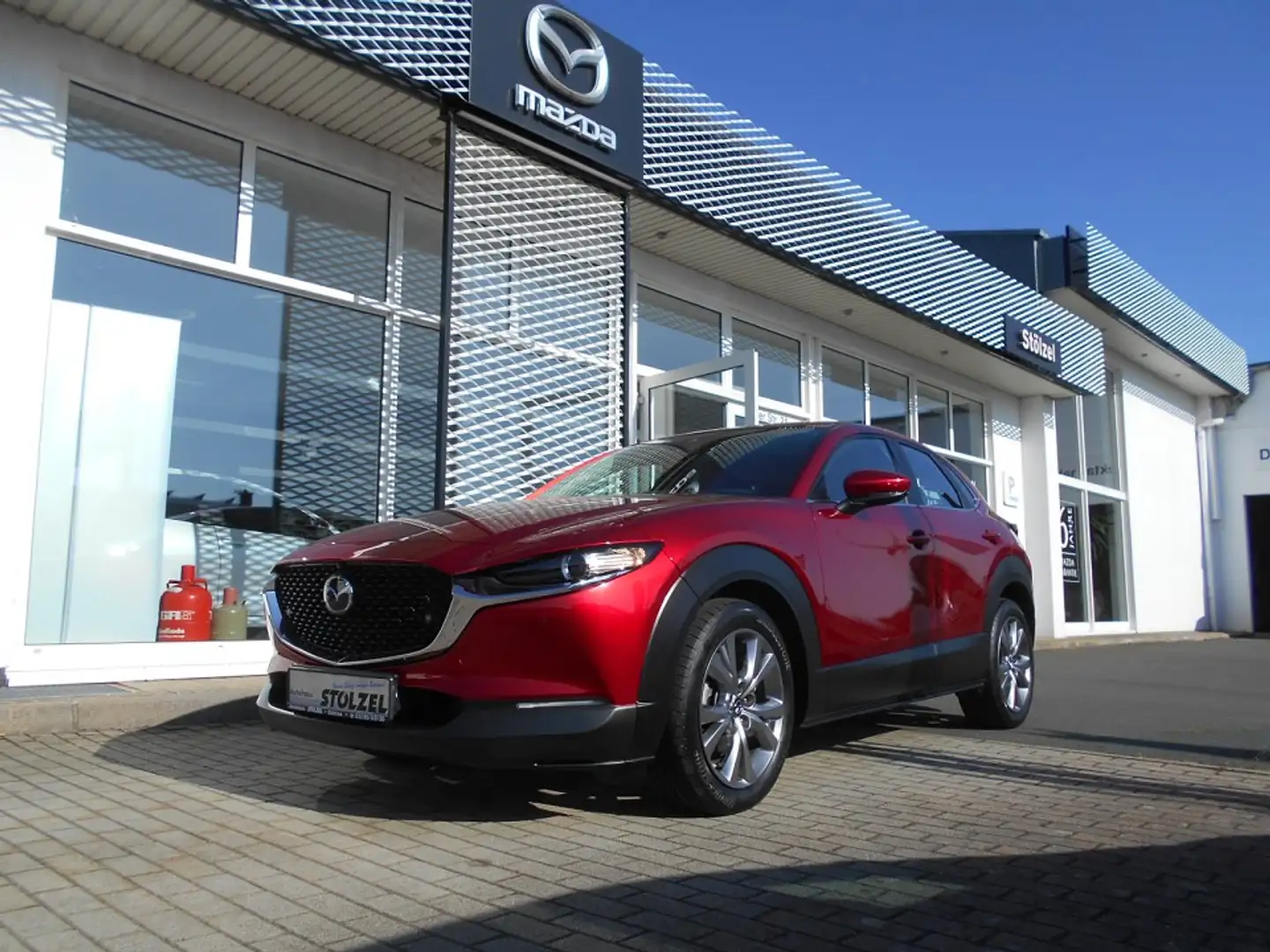 Mazda CX-30 SELECTION 2.0l 150PS ACT-P#HUD#NAV#360KAM#LED#AHK Rot - 1