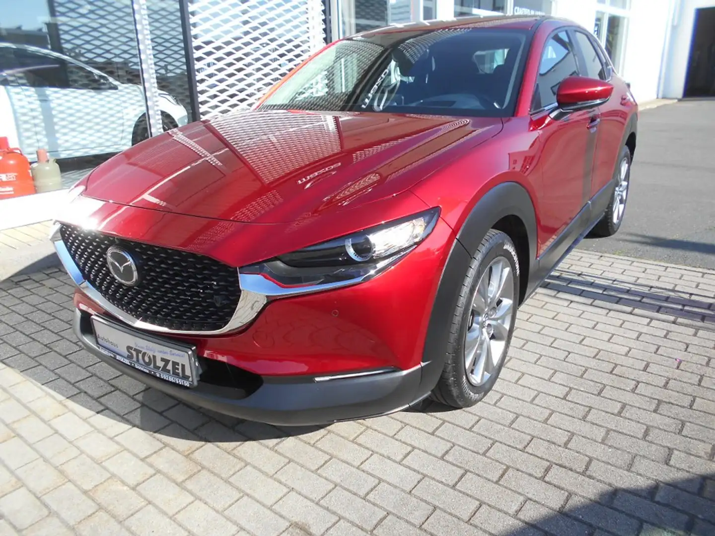 Mazda CX-30 SELECTION 2.0l 150PS ACT-P#HUD#NAV#360KAM#LED#AHK Rot - 2