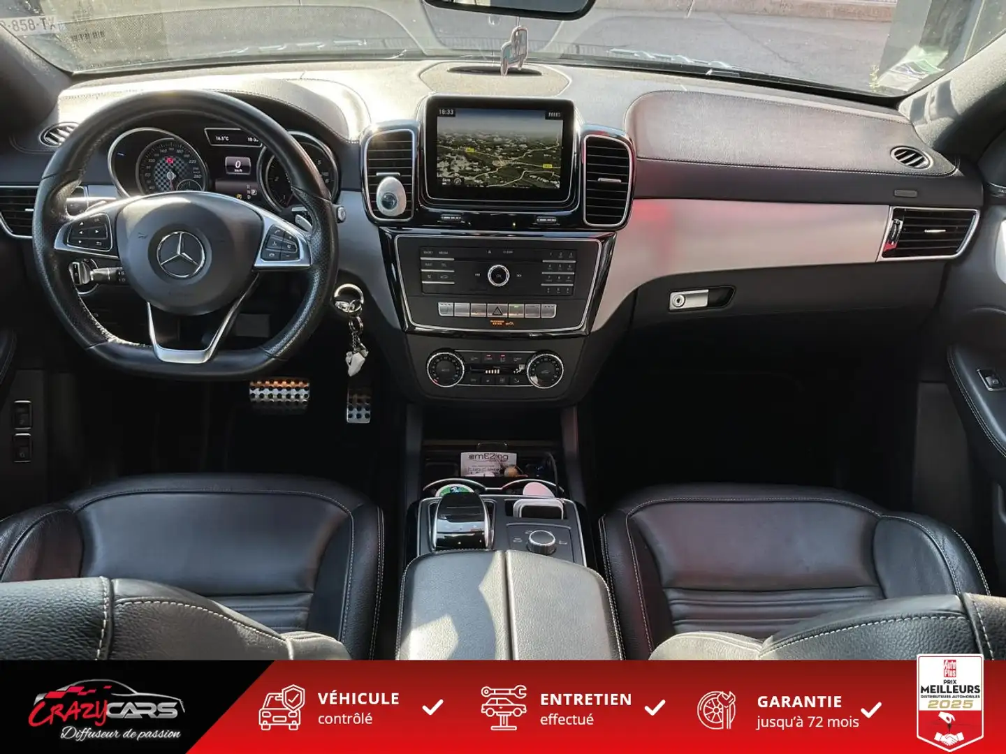 Mercedes-Benz G Coupé GLE 350 d - BVA 9G-Tronic  COUPE - BM C292 F Чорний - 2