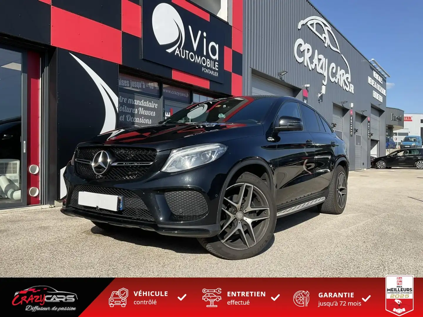 Mercedes-Benz G Coupé GLE 350 d - BVA 9G-Tronic COUPE - BM C292 F Чорний - 1