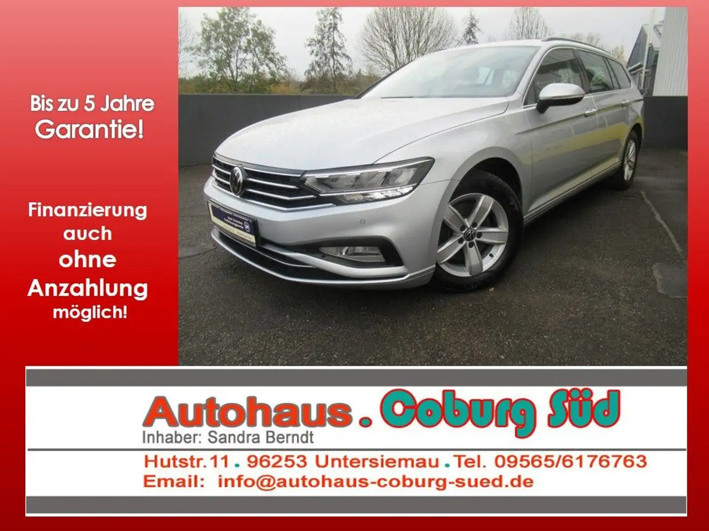 Volkswagen Passat Variant Business NAVI LED ACC KAMERA PDC Silber - 1