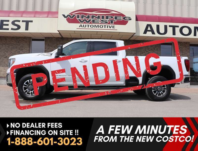 White 2023 GMC Sierra 3500HD Pickup Truck Four-Wheel Drive Automatic