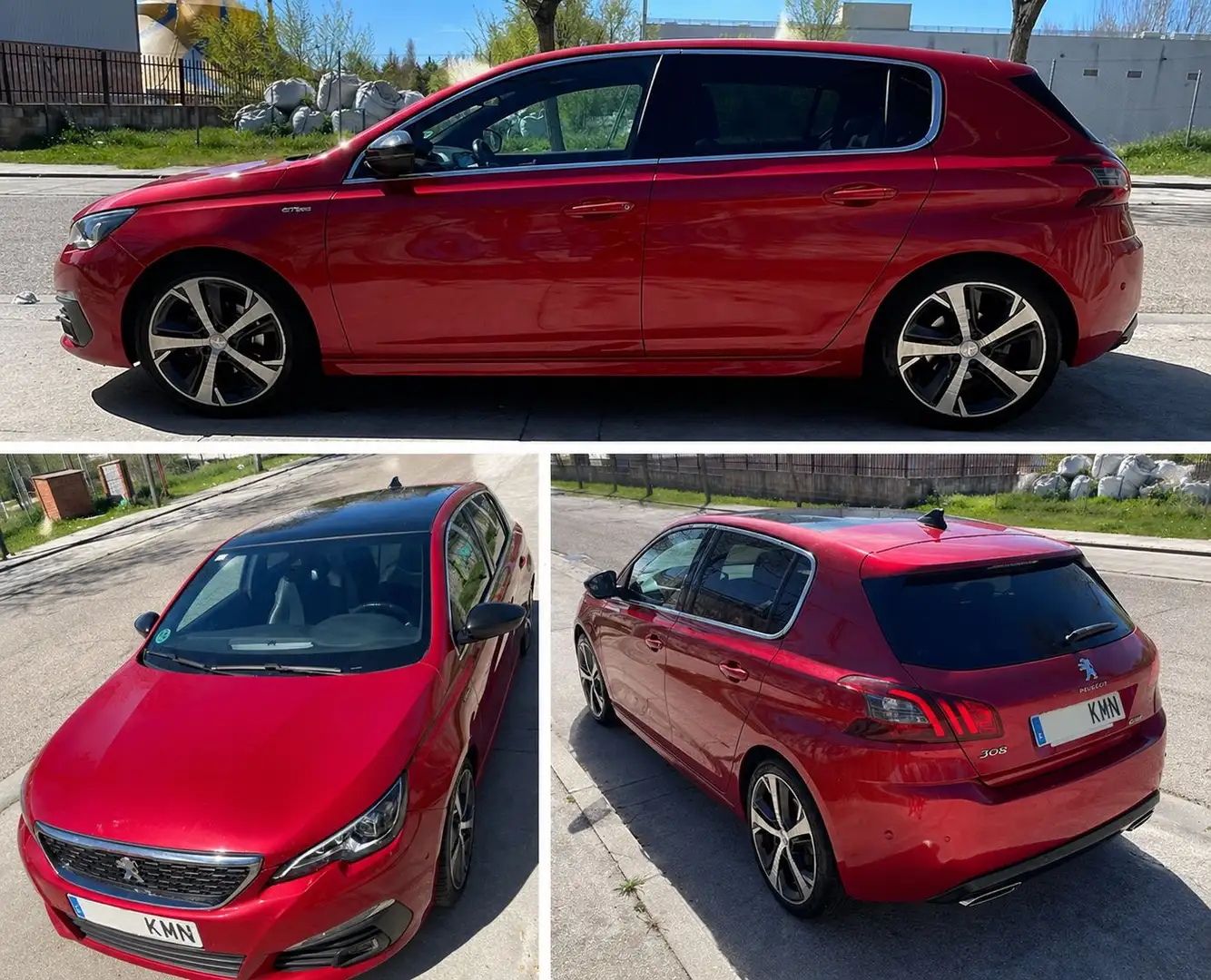 Peugeot 308 Peugeot 308 GT Line 1.2 130 Automático Rojo - 2