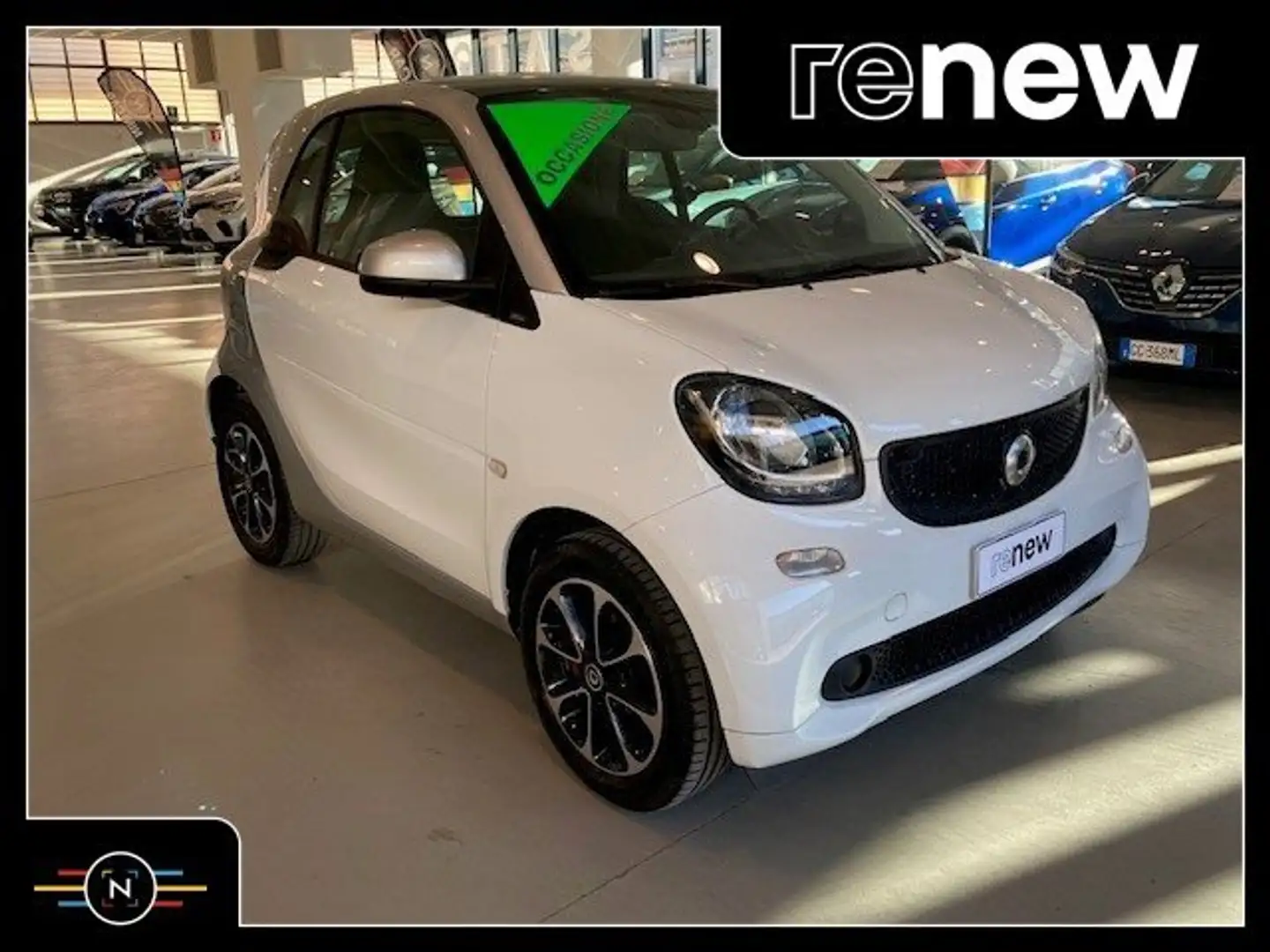 smart forTwo Fortwo 1.0 Passion 71cv twinamic BENZINA OK NEO P. Bianco - 1