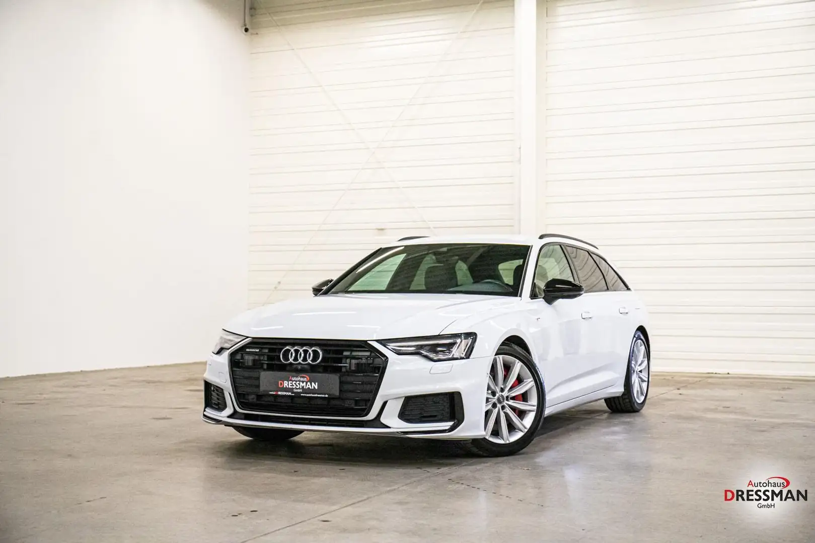 Audi A6 Avant 55 TFSIe q. S-line 360° AHK ACC MATRIX Weiß - 1
