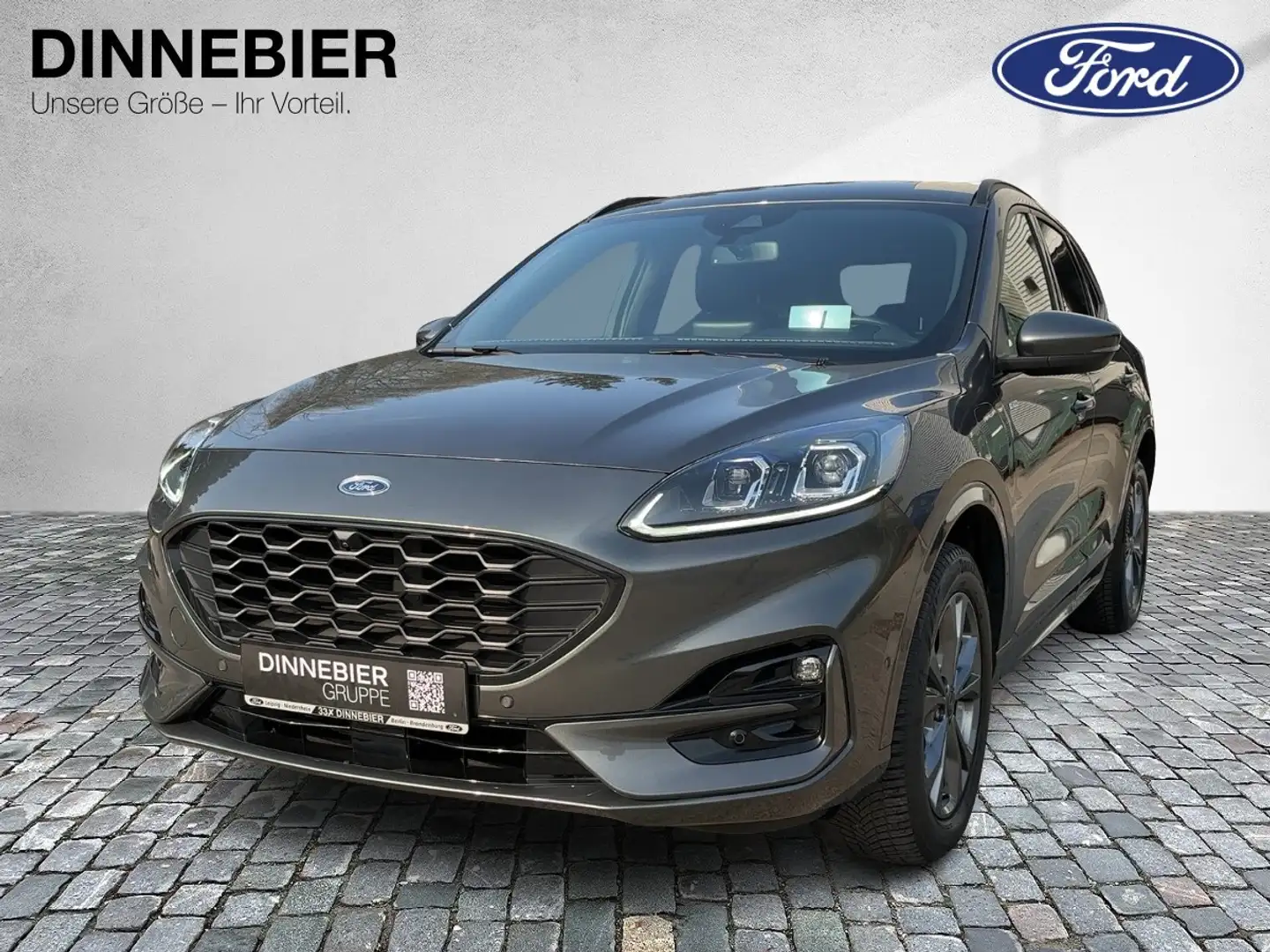 Ford Kuga ST-Line X 2.5 PHEV+TWA+NAV+EL.HECKKL+LED Grau - 2
