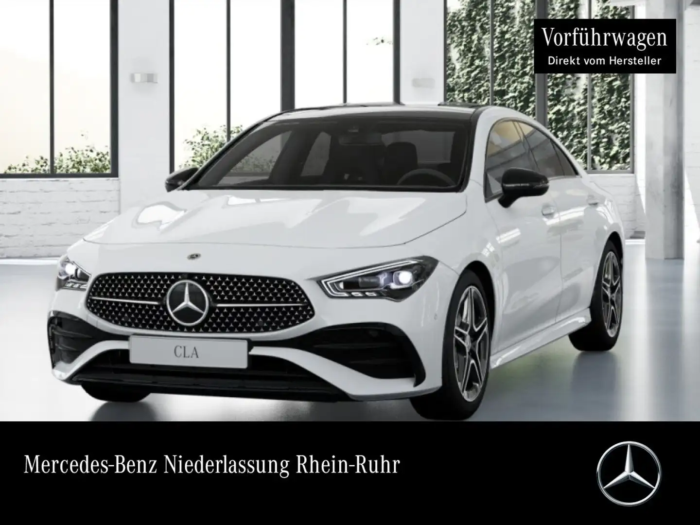 Mercedes-Benz CLA 180 AMG+NIGHT+PANO+360°+MULTIBEAM+TOTW+7G Blanc - 1