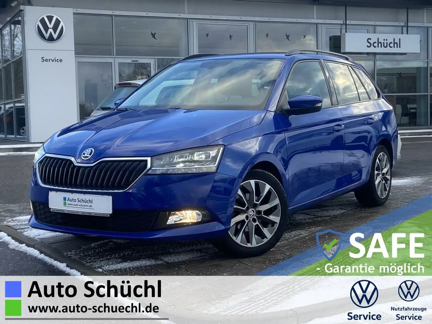 Skoda Fabia Combi 1.0 TSI Best Of SOUNDPAKET+NAVI+LED+ Blau - 1