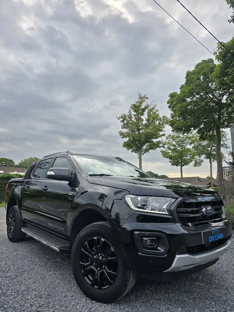 Ford Ranger BI-TURBO//WILDTRAK-FULL OPTION-NAVI-CAMERA-LEDER Noir - 1