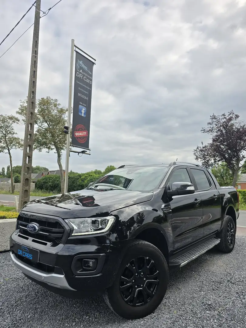 Ford Ranger BI-TURBO//WILDTRAK-FULL OPTION-NAVI-CAMERA-LEDER Noir - 2