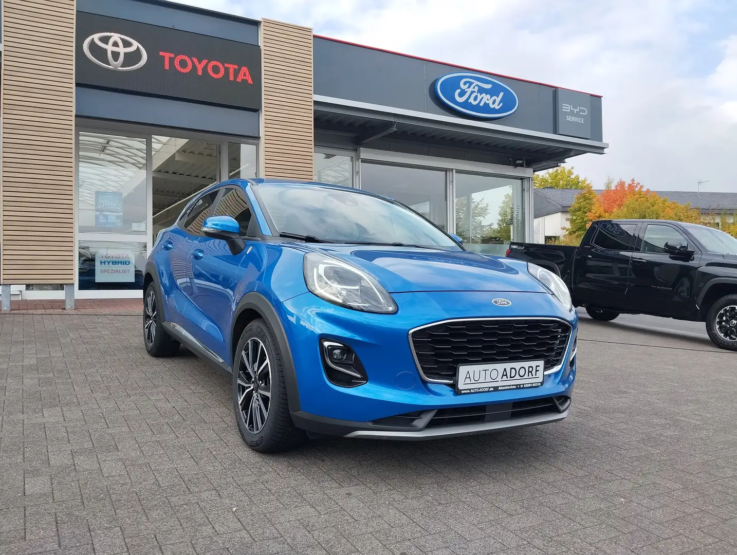 Ford Puma Puma 1.0 EcoBoost Hybrid TITANIUM Blau - 1