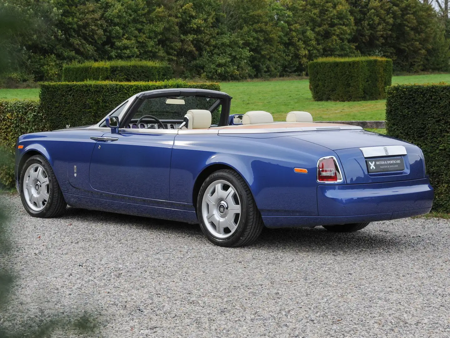 Rolls-Royce Phantom Drophead Coupe 2007 - Full History Blau - 2