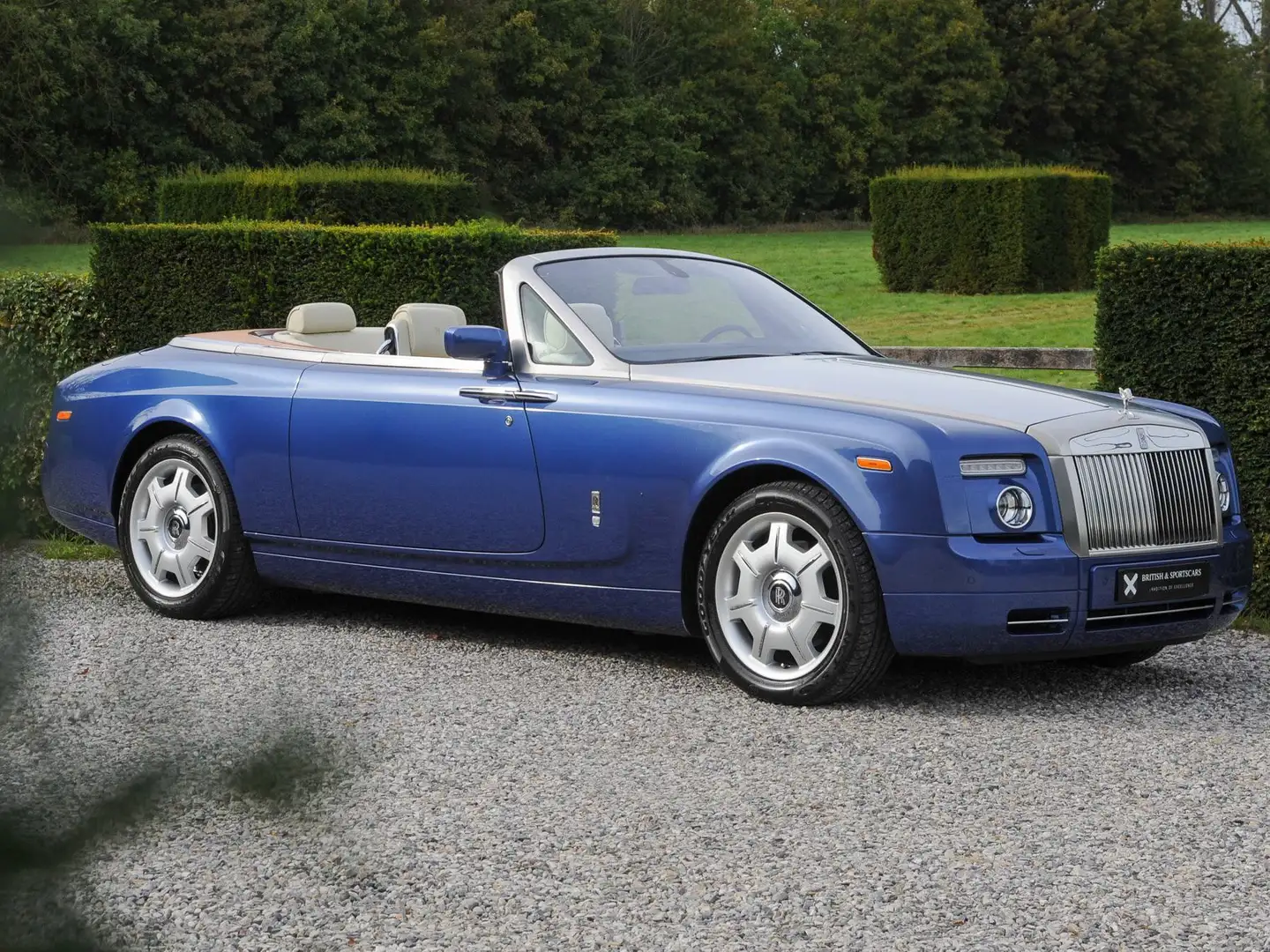 Rolls-Royce Phantom Drophead Coupe 2007 - Full History plava - 1