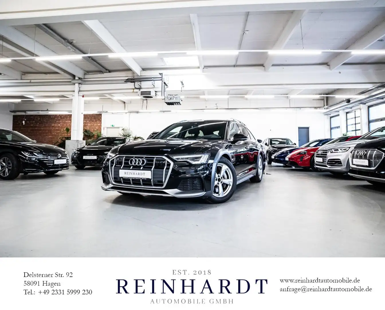 Audi A6 allroad 55TDi Q 18Z./MATRIX/ACC/HuD/StHz/KAM. Negru - 1