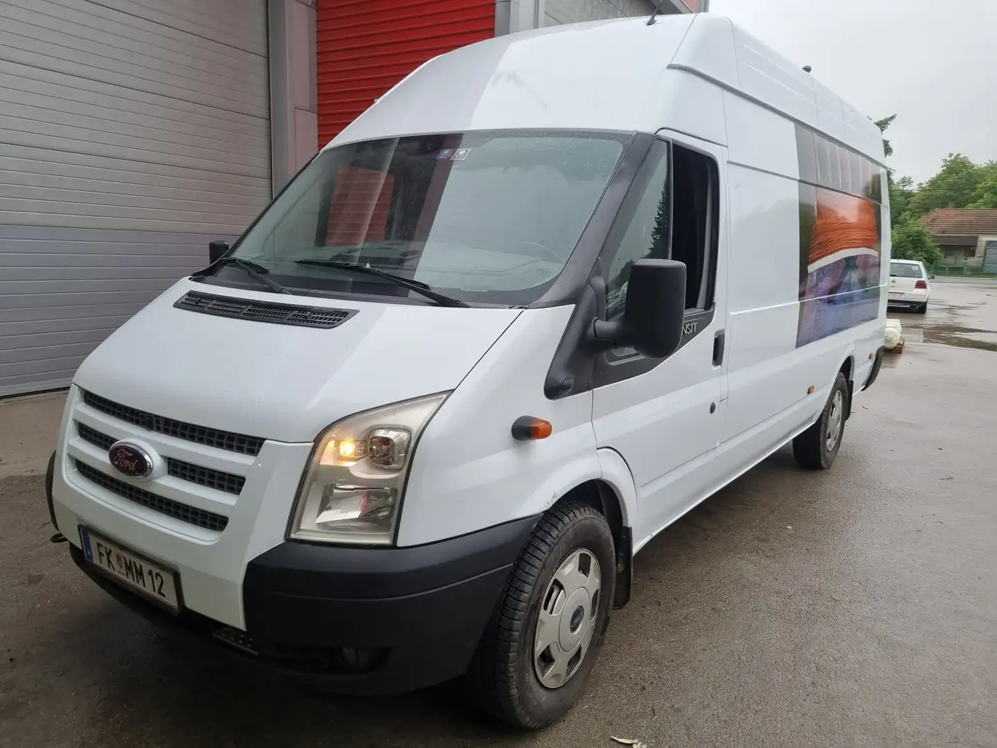Ford Transit neuer Motor!!! L4H3 hoch+lang, Ahk., Android Weiß - 2