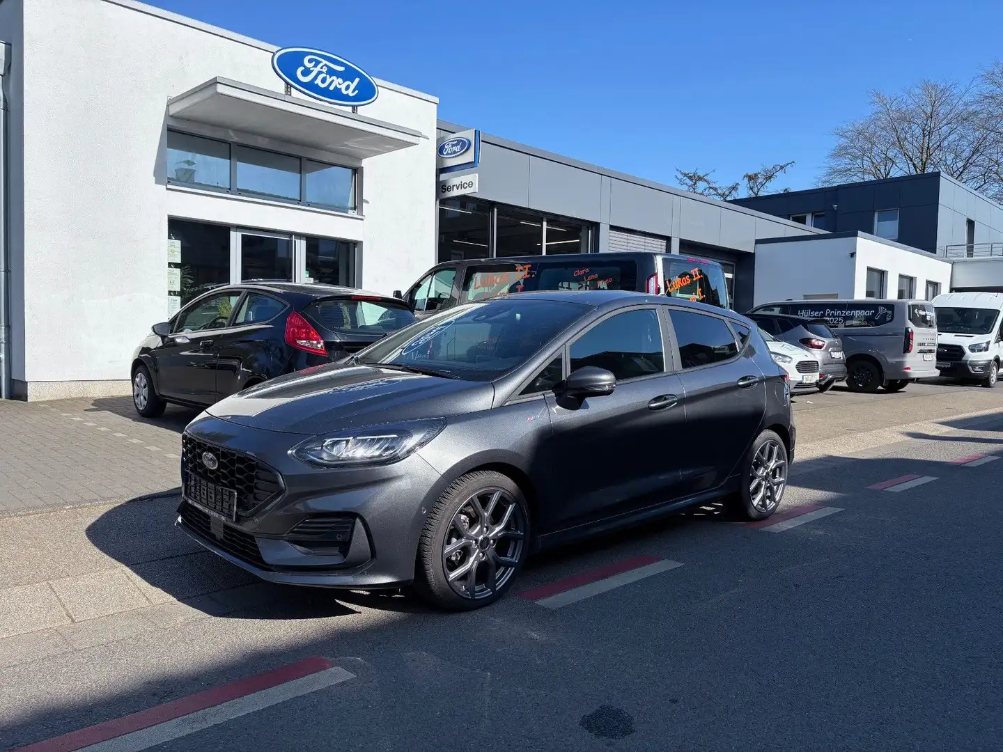Ford Fiesta ST-Line /Winterpaket/Klima/3J.Garantie Grigio - 1