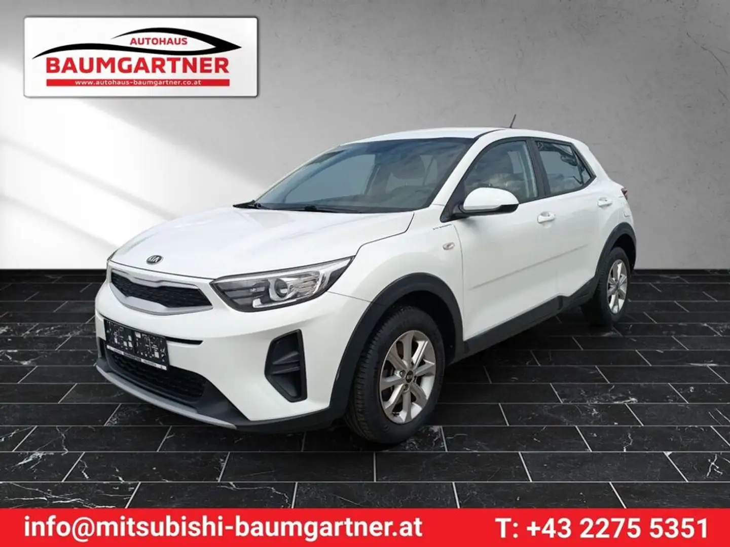 Kia Stonic 1,4 MPI ISG Titan Wit - 1