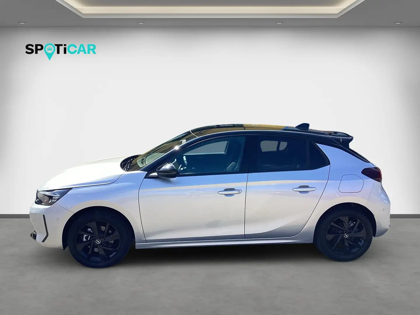 Opel Corsa GS 1.2 Automatic, Navi, RFK, u.v.m. Zilver - 2