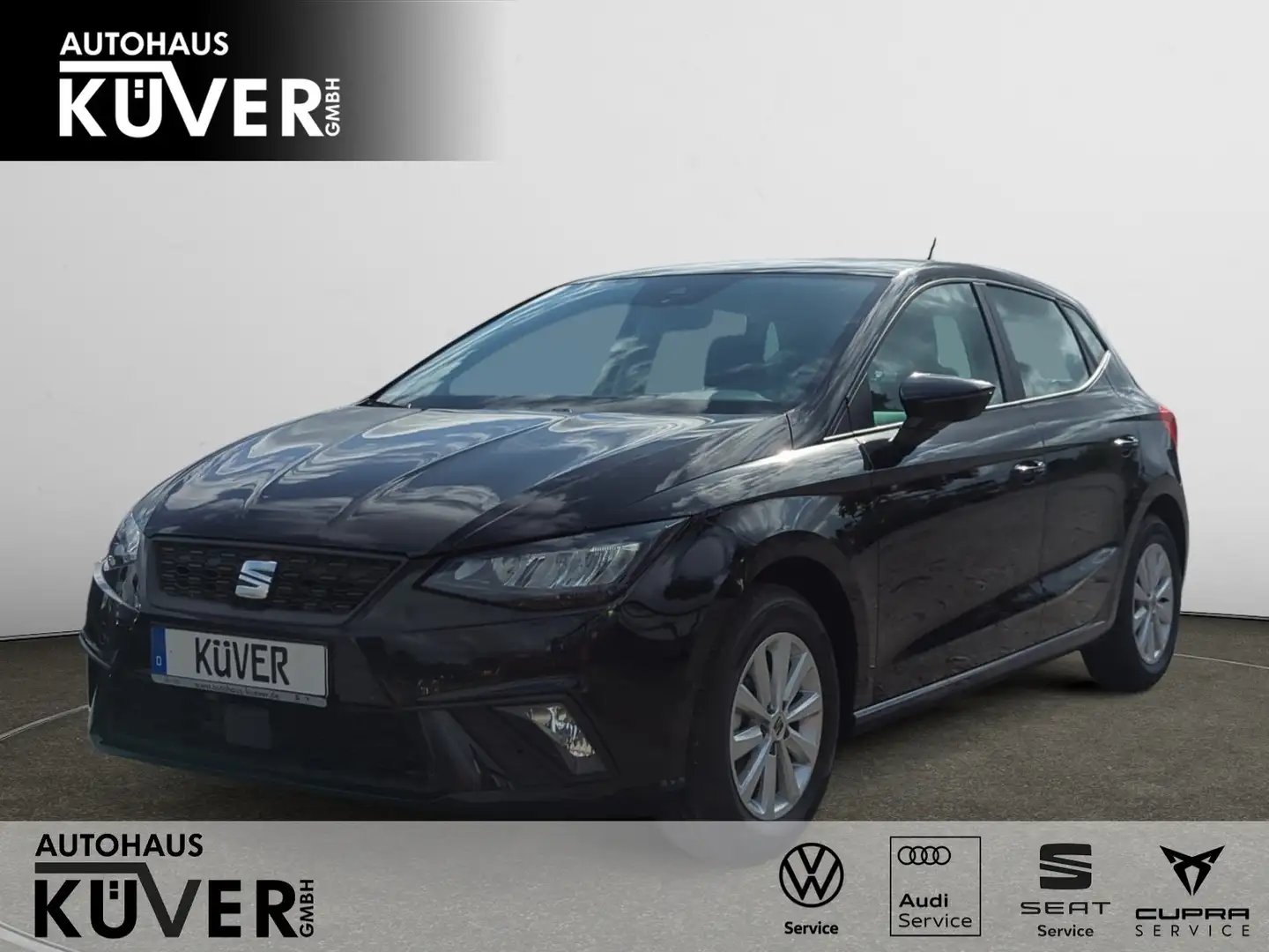 SEAT Ibiza Reference 1.0 GRA+Shzg.+Einparkh.+CarPlay Schwarz - 1