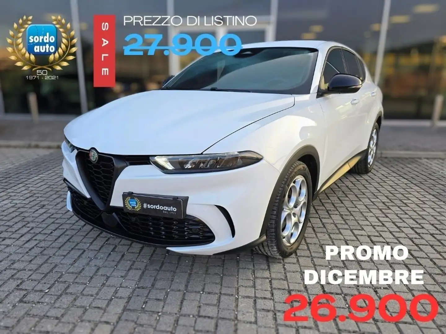 Alfa Romeo Tonale 1.6 diesel TCT6 Sprint Blanco - 1