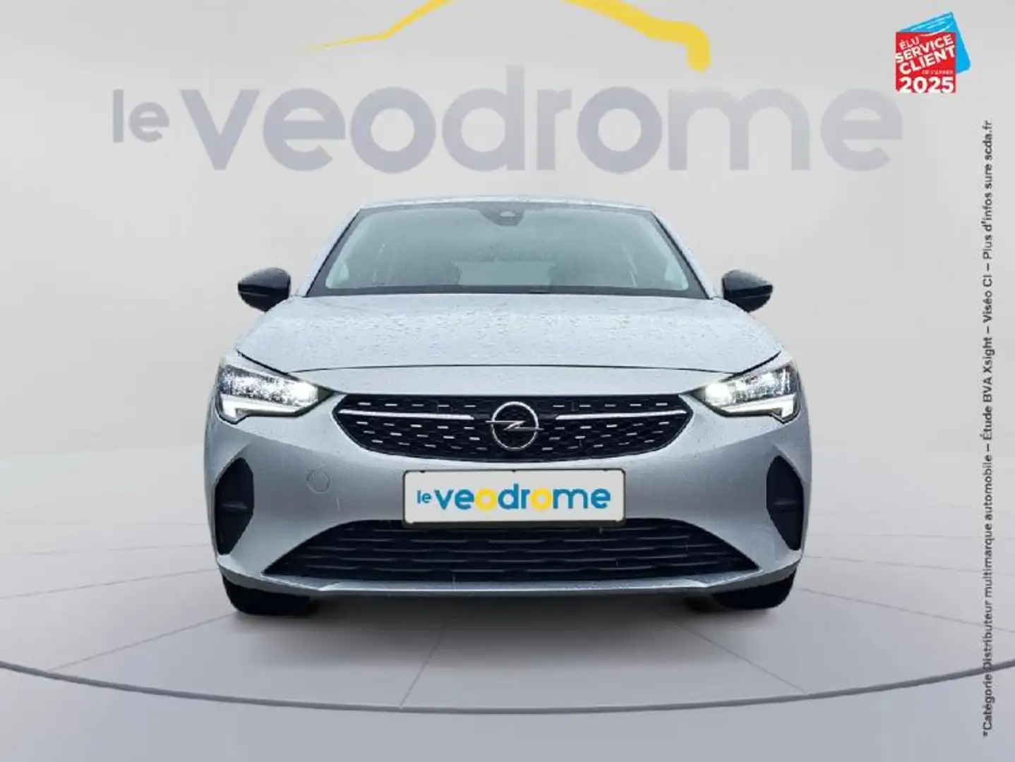 Opel Corsa-e 1.2 75ch Elegance Business GPS Radar AR Carplay Gris - 2