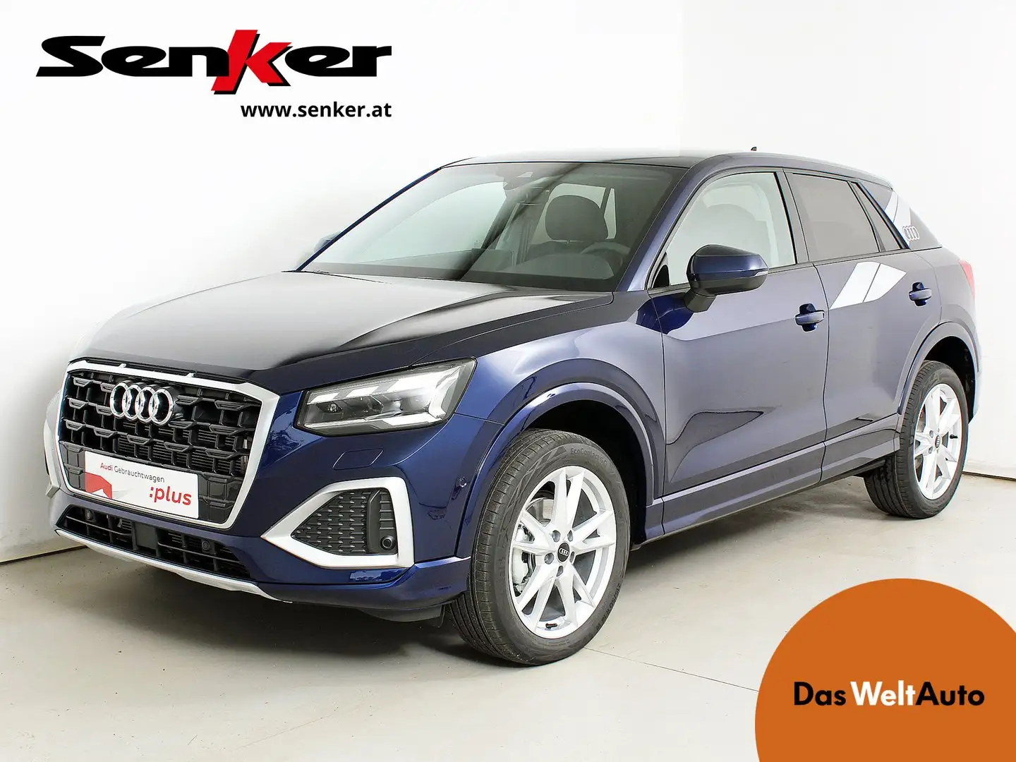 Audi Q2 30 TDI admired Blau - 1