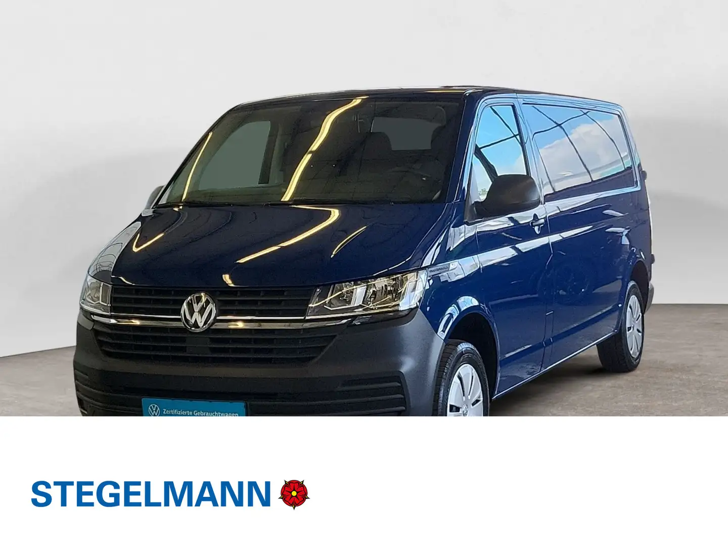 Volkswagen T6.1 Kasten 2.0 TDI LR *AHK*PDC*Bluetooth* Blauw - 1