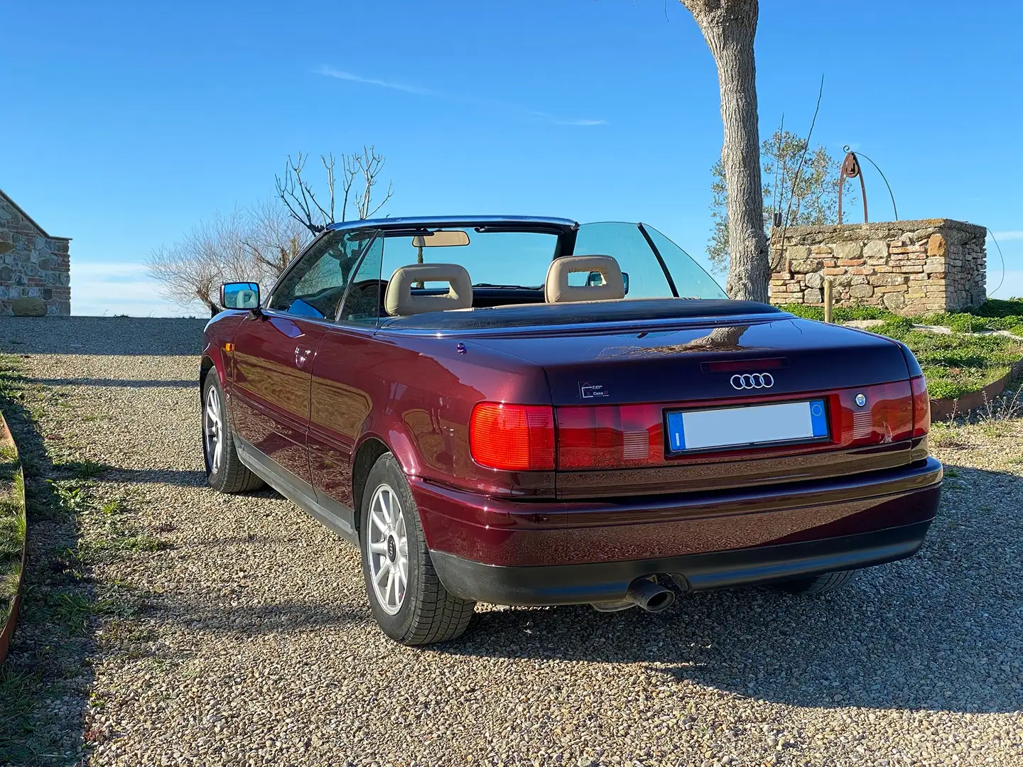 Audi Cabriolet Cabriolet 2.0 E Fioletowy - 2