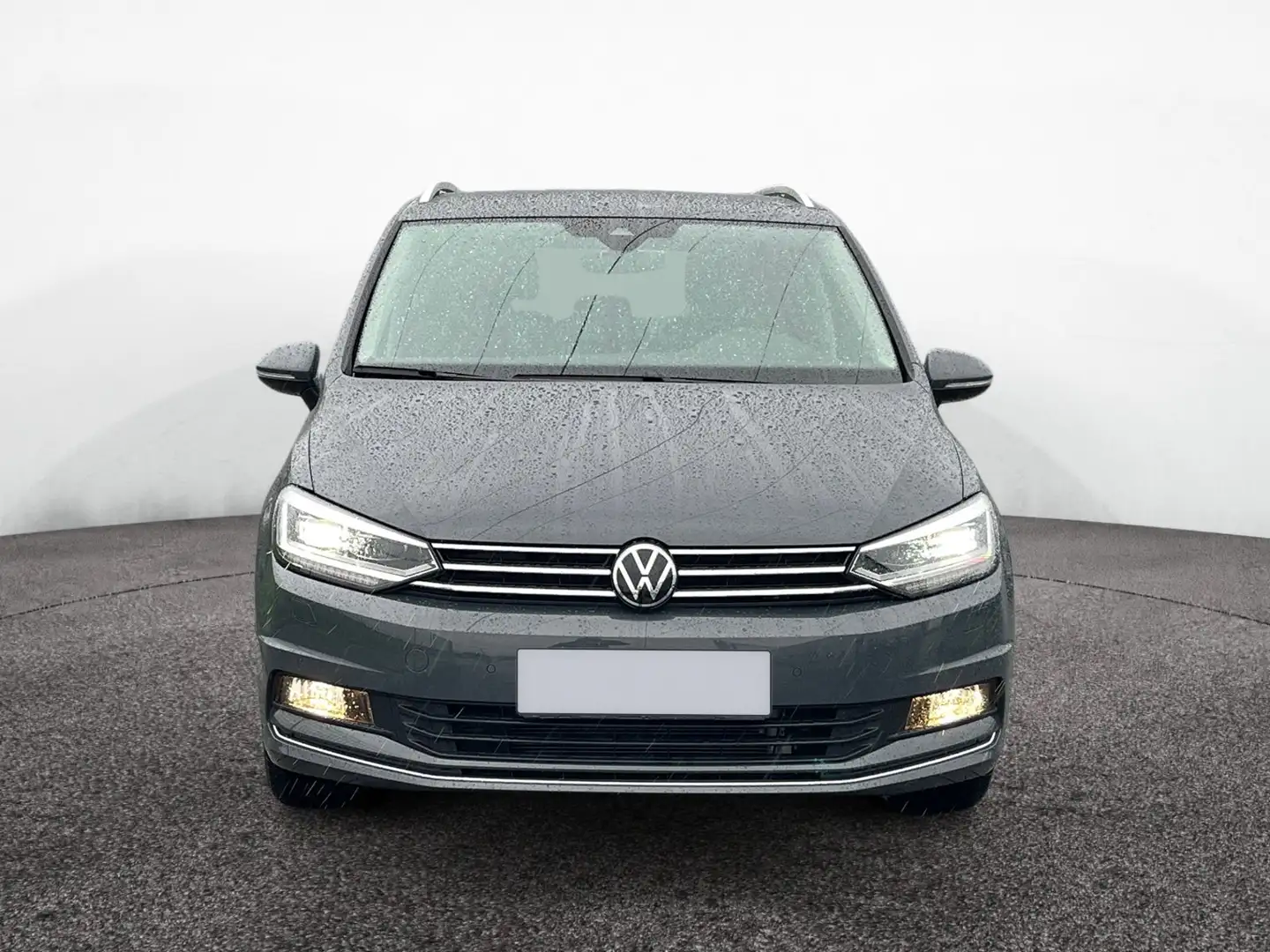 Volkswagen Touran Highline TDI DSG|7-SITZE|AHK|eHECK|NAVI| Grau - 2