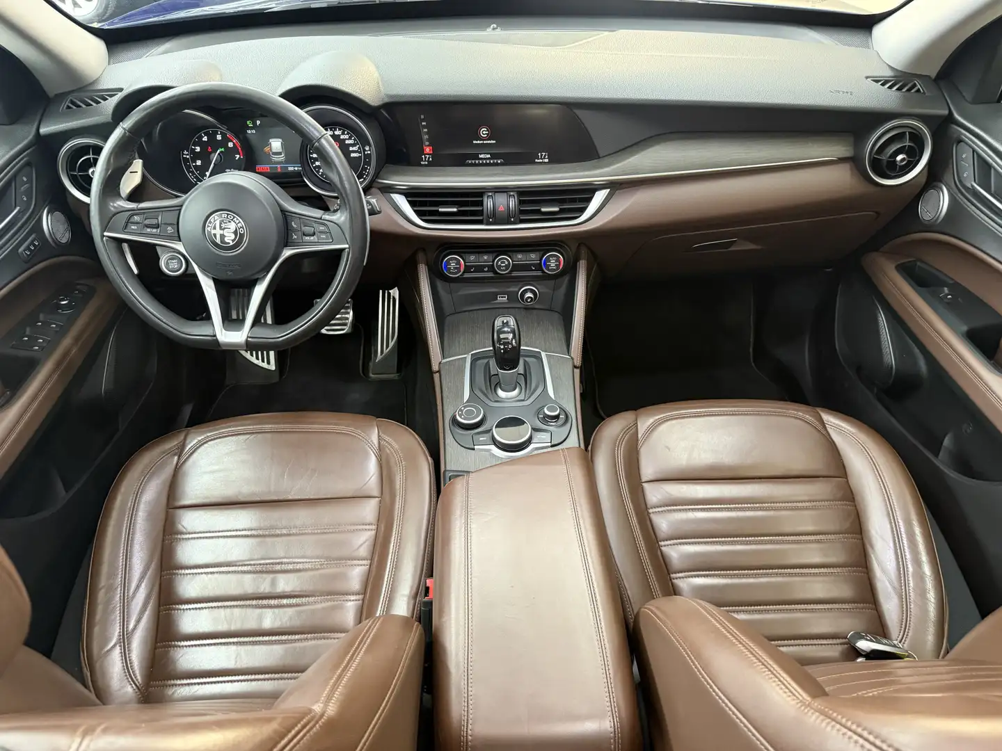 Alfa Romeo Stelvio 2.0 T AWD Super, 280Pk, 2017, 2de eigenaar, Volled Bleu - 2