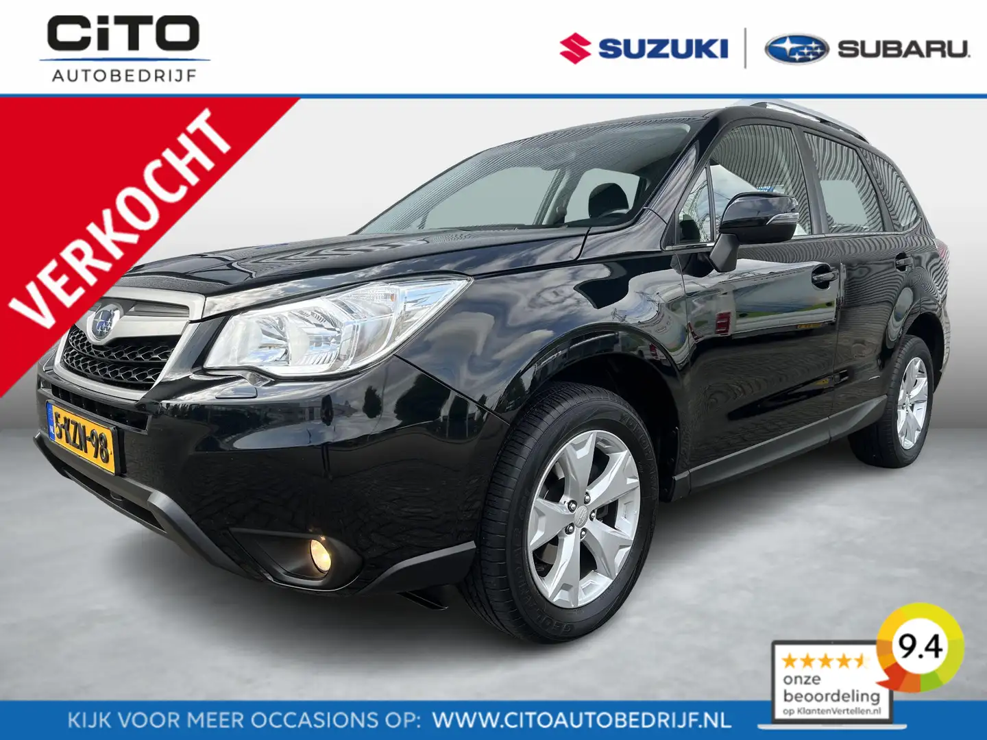 Subaru Forester 2.0 Luxury Lichtmetalen Velgen| Cito onderhouden| Black - 1