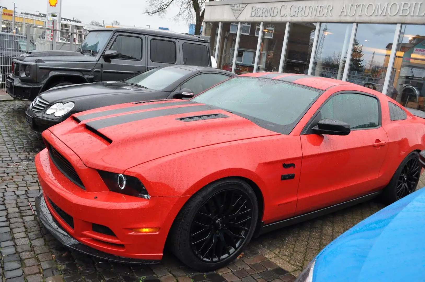 Ford Mustang 3.7 Unikat Rood - 1