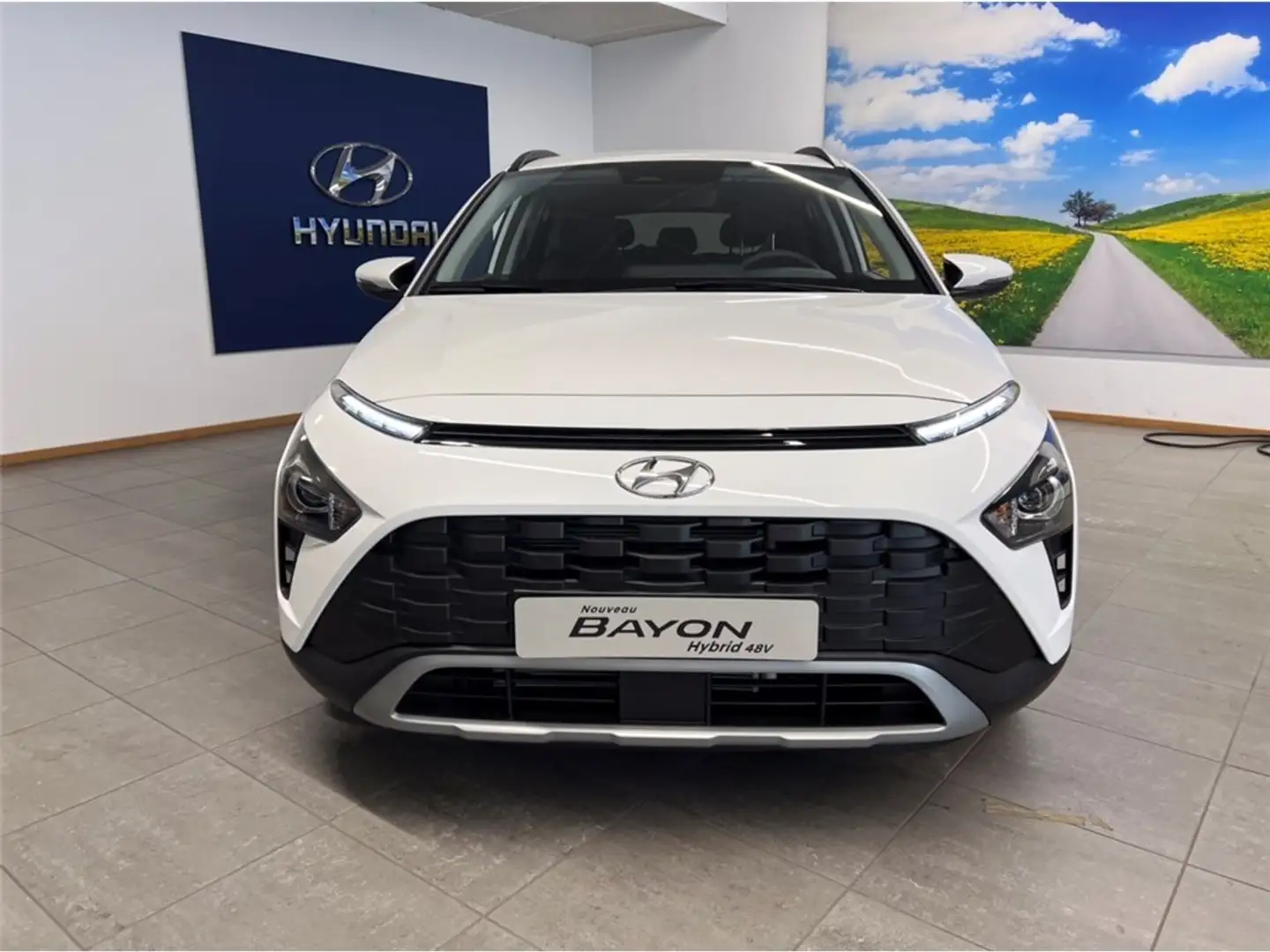 Hyundai BAYON Bayon 1.0 T-GDi 100 Hybrid 48V Blanc - 2