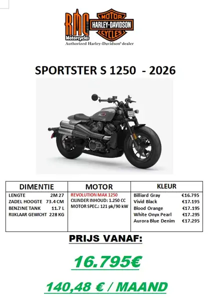 Harley-Davidson Sportster S - foto 2