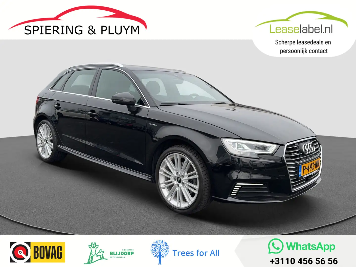 Audi A3 40 e-tron Sport | Alcantara | Ad. cruise | Virtual Schwarz - 1