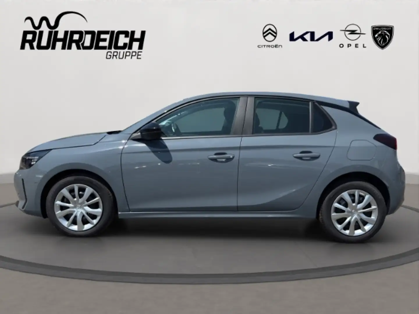 Opel Corsa F Edition 1.2 Turbo EU6e LED Apple CarPlay Android Grijs - 2