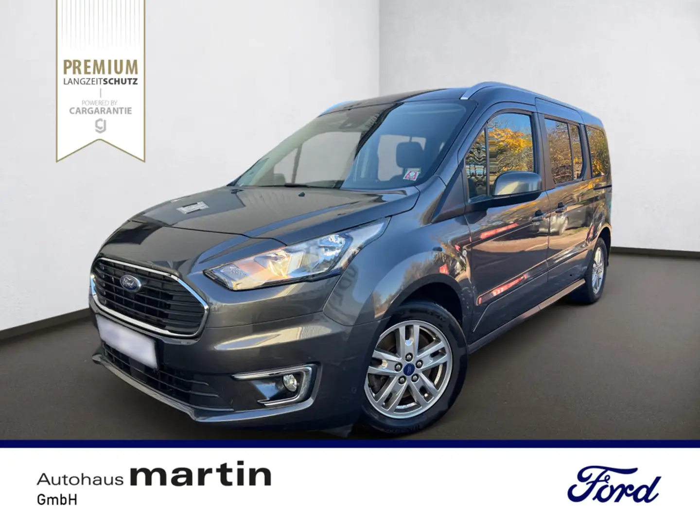 Ford Tourneo Connect 1.5 Titanium L2 AHK ACC PANO Gris - 1